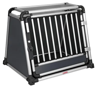 Produktbild von LAMPA Transportbox, Tiertransportbox, Kofferraum, 80cm x 65cm x 66cm, Aluminium