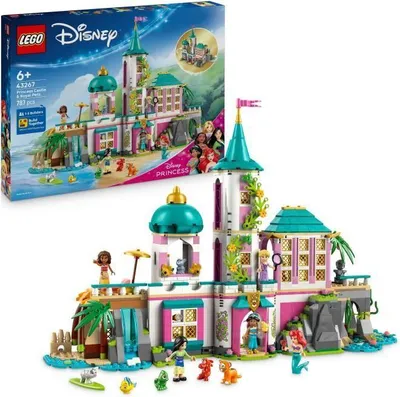 Produktbild von LEGO Disney Prinzessinnenschloss und königliche Tiere 43267, Bauset für Kinder ab 6 Jahren, Kreatives Spielzeug