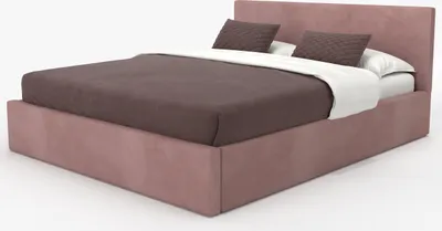 Produktbild von Muralo POLSTERBETT für Schlafzimmer Polsterbett mit Bettkasten Bett mit Polsterkopfteil Doppelbett 140x200 Bett mit Stauraum Rosa