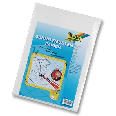 Produktbild von Schnittmusterpapier 100 x 150cm 5 Bogen, transperent