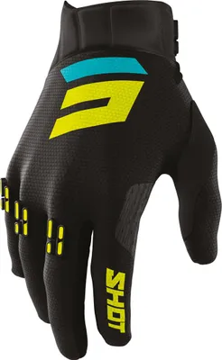Imagen del producto de Guantes de motocross Shot Aerolite Airflow, color turquesa/, talla 12