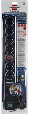 Produktbild von Brennenstuhl Primera-Tec Steckdosenleiste 7-fach, (2 Meter, 19.500A