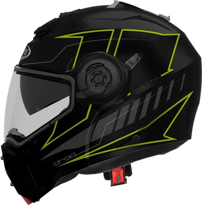 Produktbild von Caberg Droid Blaze Klapphelm, schwarz/gelb, XS (53/54)