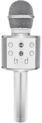 Obrázok produktu pre Izoxis 22188 Karaoke bluetooth mikrofón strieborná
