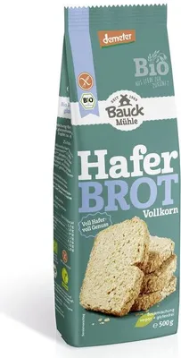 Produktbild von Bauckhof Bio Haferbrot Vollkorn glutenfrei 6x500g