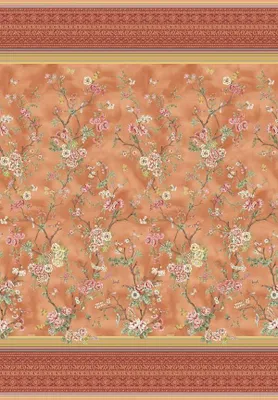 Produktbild von Bassetti Foulard Pallanza Farbe Orange-O1 Größe 350x270 100% Baumwolle