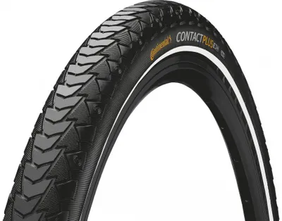Produktbild von Continental Reifen Contact Plus 28x1.75 Zoll 47-622 schwarz Reflex E-50 Draht