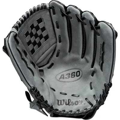 Produktbild von Wilson WBW100246125 Baseballhandschuh, 12,5 Zoll | A360 Serie, für Rechtshänder