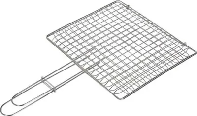 Produktbild von Sauvic Fischgrill Verzinkt Ohne Beine 40x45 Cm Silber Silber One Size