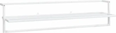 Produktbild von Handtuchhalter Weiß 95x25x22 cm Eisen