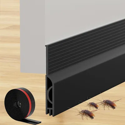 Productafbeelding van Zugluftstopper voor deuren 100 cm, zelfklevend, siliconen luchtledigingsdichting