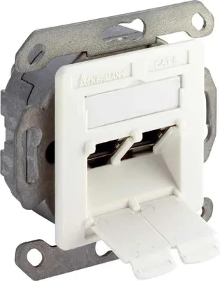 Zdjęcie produktu dla Gniazdo Leviton WAEG6V 8 EK/EKR WAEG6V 8 EKR/EK 9010