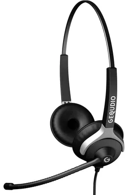 Zdjęcie produktu dla GEQUDIO WA9021 GEQUDIO Headset 2-Ohr für Cisco mit Kabel