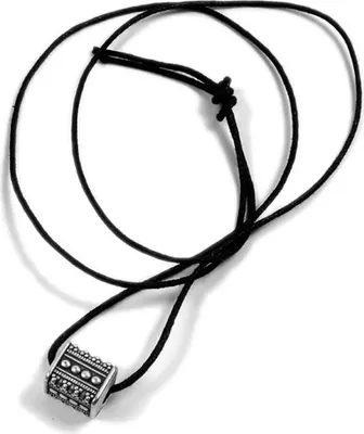 Produktbild von Minott Kette aus Baumwolle zum verknoten mit Anhänger 21380