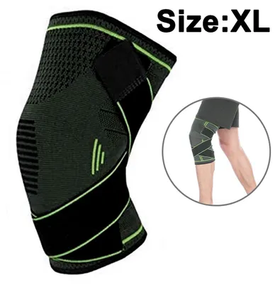 Produktbild von Knee Brace for Knee Pain Knee Support Compression Sleeves with Removable Bands, ACL, for Gym, Working Out, Running, Injury Recovery, Basketball and More Sports