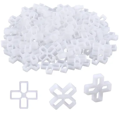 Produktbild von Fliesenabstandhalter Plattenabstandhalter Kreuz - 10 mm - 100 Stück - PE - Verlegung für Fliesen und Platten