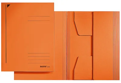 Produktbild von Leitz Jurismappe 39240045 DIN A4 3Klappen Karton orange