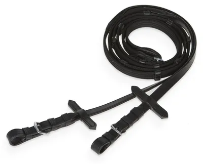 Produktbild von Kieffer Zügel Ultrasoft® Economy, Farbe:schwarz, Größe:Warmblut
