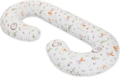 Obrázok produktu pre Tehotenský vankúš C - Podporný vankúš pre tehotné ženy - Ergonomický komfort a podpora