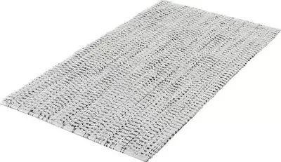 Zdjęcie produktu dla Dywanik kąpielowy Kleine Wolke SWAY w kolorze platynowym 70 x 120 cm