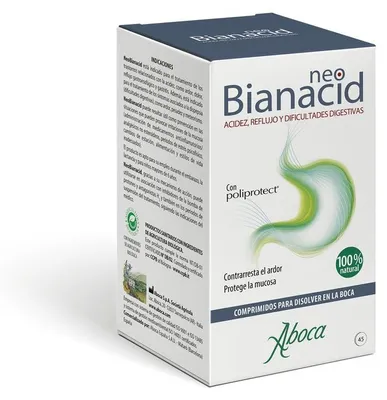 Zdjęcie produktu dla Tabletki na zgagę i refluks Aboca Neobianacid