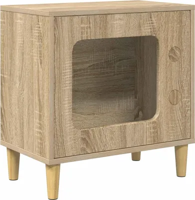 Produktbild von Katzenhaus Sonoma 51 x 30 x 52 cm Holzwerkstoff
