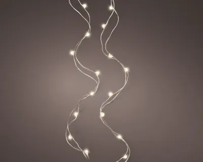 Produktbild von LED Weihnachtsdeko Lichterkette Timer 95 cm