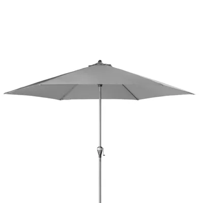 Obrázok produktu pre Slnečník so stredovou tyčou automatický naklápací s kľukou Doppler ACTIVE 280 cm sivý