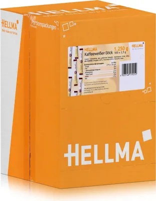 Produktbild von HELLMA Kaffeeweißer 500x 2,5 g