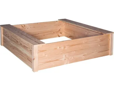 Produktbild von Sandkasten Holz 150x150x40 cm douglasie