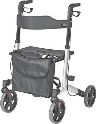 Produktbild von Servocare rollator Lehký rollator, s brašnou, nosnost až 136 kg
