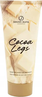 Obrázek produktu pro 7SUNS Kakao Nohy Intenzivní Tmavý Bronzer na Opalování pro Nohy 200 ml