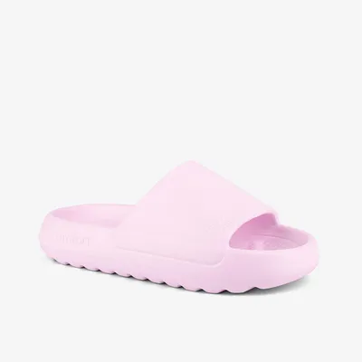 Produktbild von Coqui Damen Slides Hausschuhe Alfa Pink, rutschfest und mit gepolsterter Innensohle