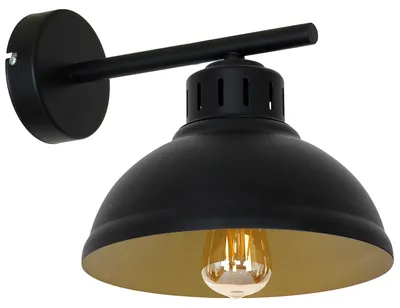 Obrázek produktu pro Černé nástěnné svítidlo SVEN 9141 Luminex