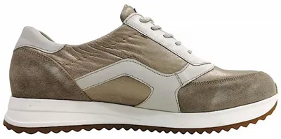 Imagen del producto de Zapatos deportivos para mujer de la marca Waldläufer, tipo cordones, color marrón, para uso casual