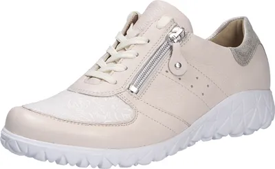 Produktbild von Waldläufer Damen Schnürschuhe Havy 19635-4, 19635-4.5, 19635-5, 19635-5.5, 19635-6, 19635-6.5, 19635-7, 19635-7.5, 19635-8 WDL-389H01-409 perl/silber 6,5 [Schuhe UK Frau]
