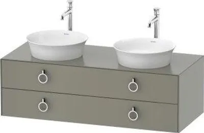 Produktbild von DURAVIT WT4993B92920010 WTU wandh.White Tulip,2Schk.,m.Griff
