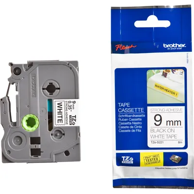 Productafbeelding van Brother TZ-221 TZe-lint, labelband, extra sterk