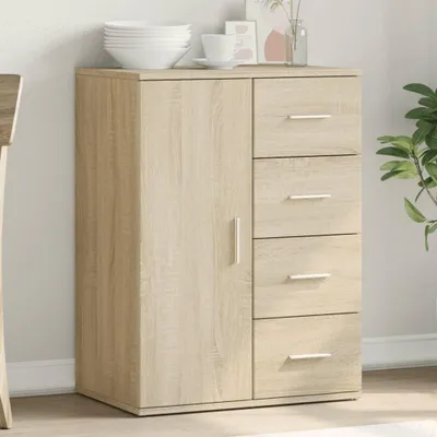 Immagine prodotto di Credenza Sonoma rovere 59x39x80 cm materiale a base di legno