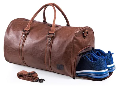 Produktbild von Reise-Weekender, übergroß - Leder - Schuhbeutel - Handgepäck