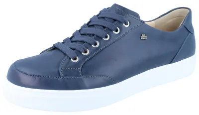 Productafbeelding van Finn Comfort Brandon, veterschoen, heren, blauw, leer, NIEUW - Herenschoenen, sneaker/veterschoen, blauw, leer (nube)