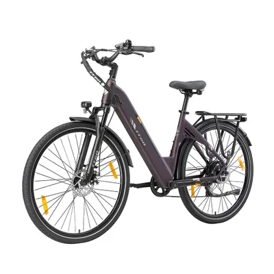 Produktbild von C3 SE E‑Bike Cityrad, 28 Zoll, 250W 52Nm Motor, 36V 18Ah Akku bis 120km Reichweite, Shimano 7‑Gang, Aluminium Tiefeinsteiger‑E‑Fahrrad, Scheibenbremse