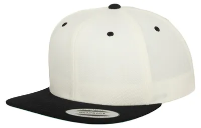 Immagine prodotto di Yupoong - Cappellino snapback "Classic" FK1774 (taglia unica) (Naturale/Nero)