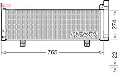 Immagine prodotto di DENSO DCN50129 Condensatore aria condizionata Condensatore aria condizionata
