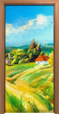 Produktbild von Türposter 90x200 cm Türaufkleber Türtapete Türfolie Klebefolie  groß Sommer Landschaften