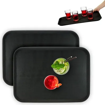 Obrázek produktu pro sada 2 servírovacích podnosů 56 x 41 cm