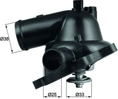 Produktbild von MAHLE ORIGINAL Thermostat + Dichtung