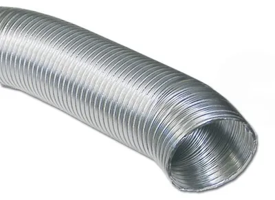 Produktbild von Abluftschlauch 3m Alu Flexrohr für 100erR Luftführungssysteme Trockner Ablufttrockner