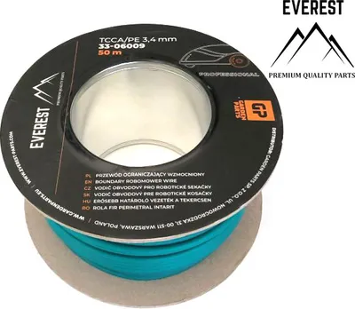 Obrázek produktu pro Ohraničovací drát, vyztužený TCCA/PE 3,4 mm 50 m