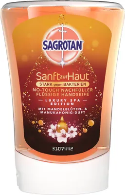 Zdjęcie produktu dla SAGROTAN® HYDRA CARE NO TOUCH uzupełnienie mydła w płynie 250 ml